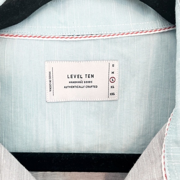 Level Ten Men’s dress shirt - Large - Picture 3 of 10